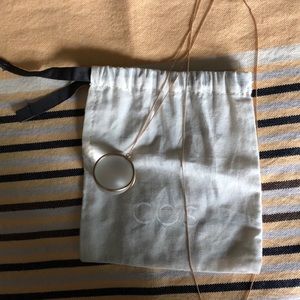 COS frosted glass ball pendant